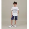 T-shirt garçon manches courtes CLIN D’ŒIL - KONTAKT