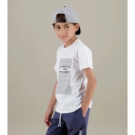 T-shirt garçon manches courtes CLIN D’ŒIL - KONTAKT