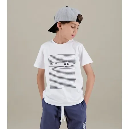 T-shirt garçon manches courtes CLIN D’ŒIL - KONTAKT