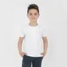 T-shirt garçon manches courtes col tunisien - KONTAKT
