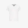 T-shirt garçon manches courtes col tunisien avec poche passepoilée - KONTAKT