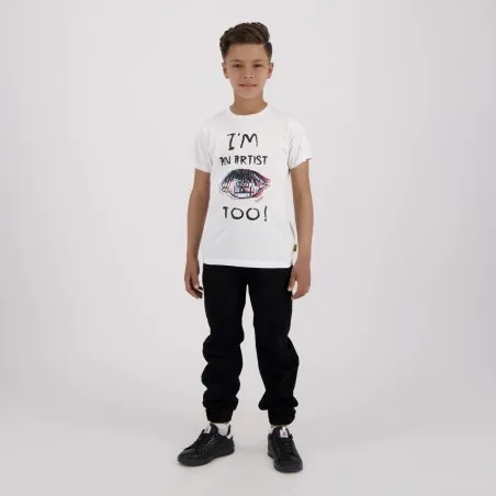 T-shirt garçon manches courtes I'M AN ARTIST TOO - KONTAKT