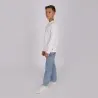 T-shirt garçon manches longues avec broderie - KONTAKT
