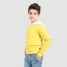 T-shirt garçon manches longues avec capuche - KONTAKT