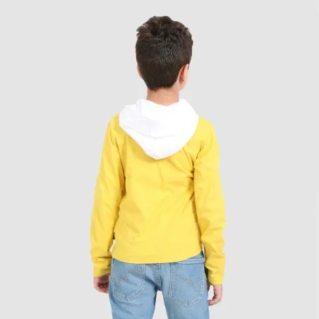 T-shirt garçon manches longues avec capuche - KONTAKT