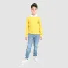 T-shirt garçon manches longues avec capuche - KONTAKT