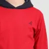 T-shirt garçon manches longues avec capuche - KONTAKT