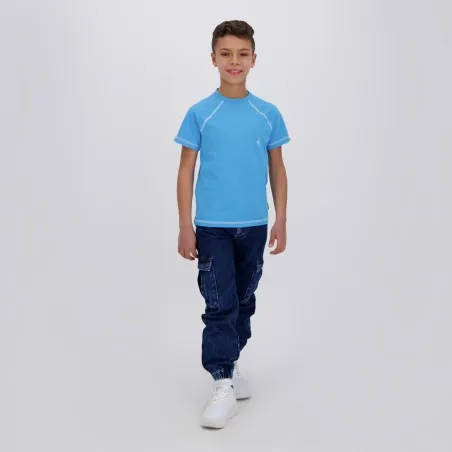 T-shirt garçon manches raglan avec broderie - KONTAKT