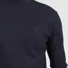T-shirt homme col cheminé avec broderie - KONTAKT