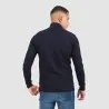 T-shirt homme col cheminé avec broderie - KONTAKT