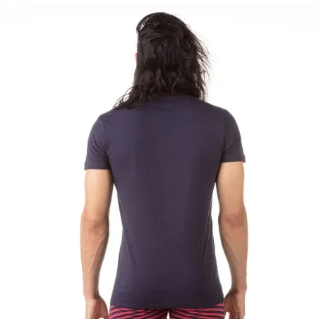 T-shirt homme col V en coton pur - KONTAKT