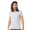 T-shirt homme col V en coton pur - KONTAKT