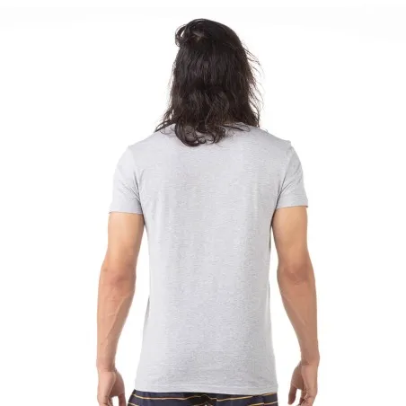 T-shirt homme col V en coton pur - KONTAKT