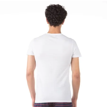 T-shirt homme col V en coton pur - KONTAKT