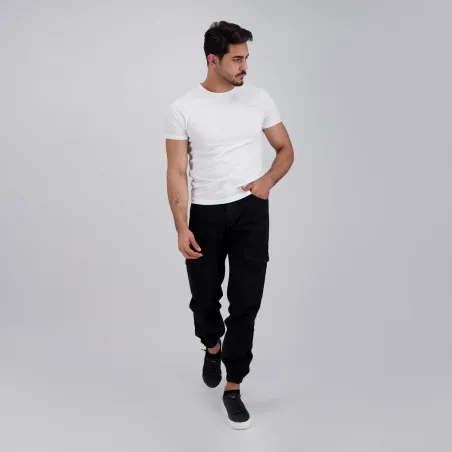 T-shirt homme manches courtes avec broderie - KONTAKT