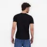 T-shirt homme manches courtes col tunisien et poche passepoilée - KONTAKT