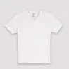 T-shirt homme manches courtes col tunisien et poche passepoilée - KONTAKT