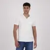 T-shirt homme manches courtes col tunisien et poche passepoilée - KONTAKT