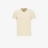 T-shirt homme manches courtes col V avec broderie - KONTAKT