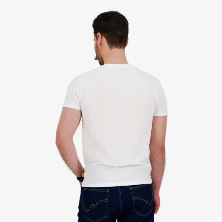 T-shirt homme manches courtes col V avec broderie - KONTAKT