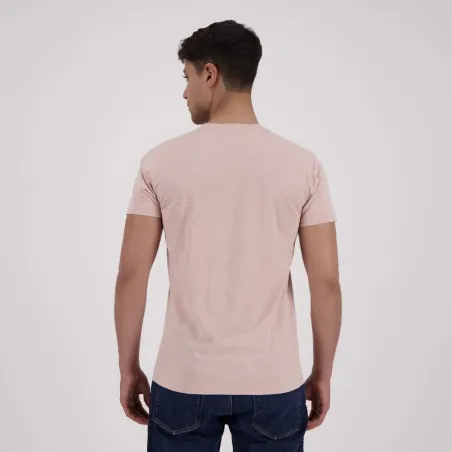 T-shirt homme manches courtes col v avec poche - KONTAKT