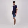 T-shirt homme manches courtes col v avec poche - KONTAKT