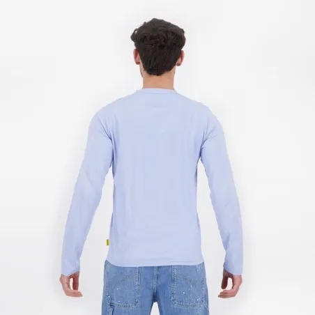 T-shirt homme manches longues avec broderie - KONTAKT