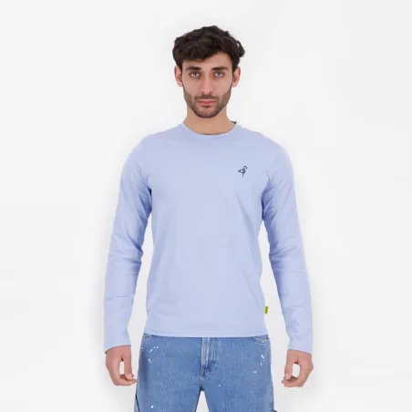 T-shirt homme manches longues avec broderie - KONTAKT