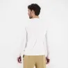 T-shirt homme manches longues col tunisien et poche passepoilée - KONTAKT