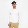 T-shirt homme manches longues col tunisien et poche passepoilée - KONTAKT
