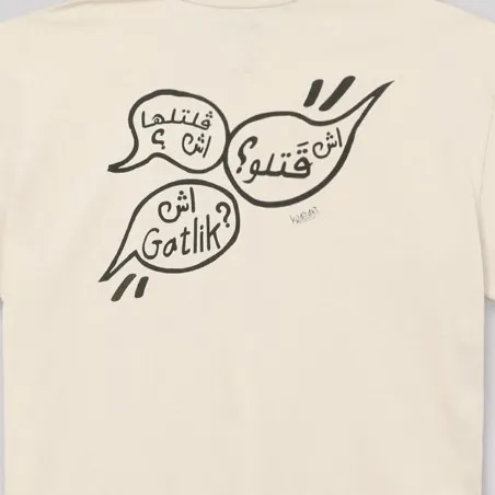 T-shirt oversized femme manches courtes ECH GATELK? - KONTAKT