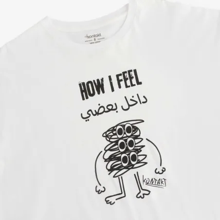 T-shirt oversized femme manches courtes I FEEL - KONTAKT