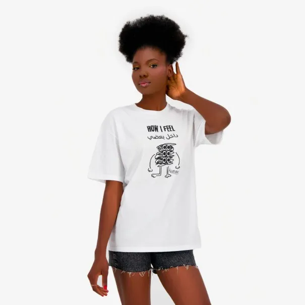 T-shirt oversized femme manches courtes I FEEL - KONTAKT