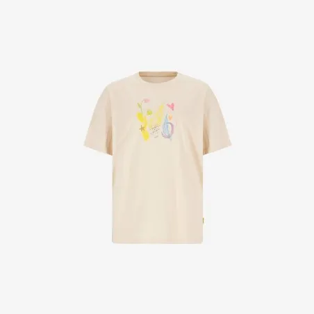 T-shirt oversized femme manches courtes LOVELY PAINTING - KONTAKT