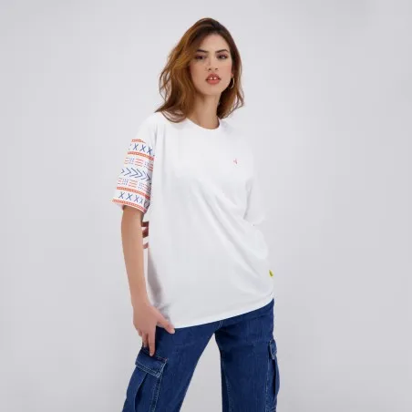 T-shirt oversized femme manches courtes MARGOUM SYMBOLS - KONTAKT