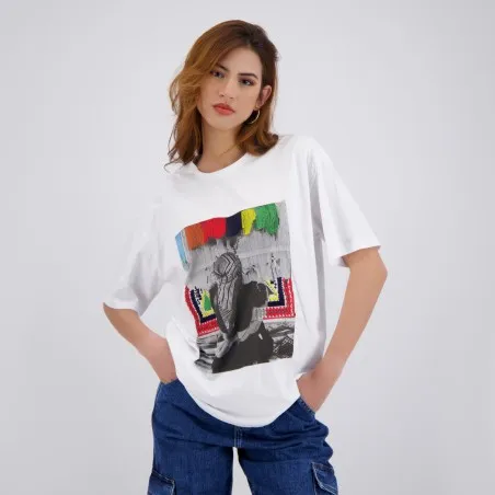 T-shirt oversized femme manches courtes THE ART OF MARGOUM - KONTAKT
