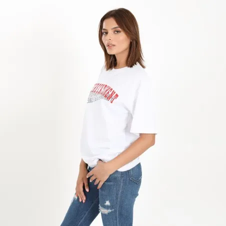 T-shirt oversized femme manches courtes UNDERSTATEMENT - KONTAKT