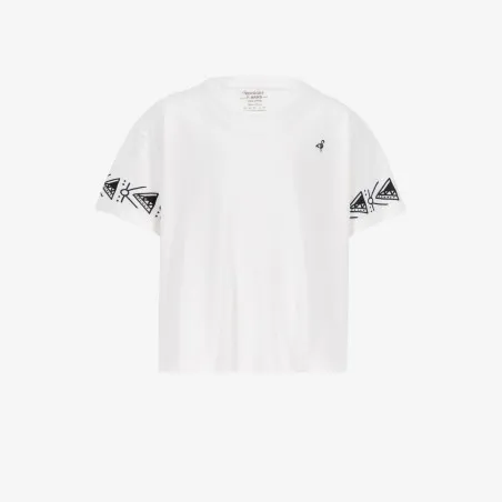 T-shirt oversized fille manches courtes avec des formes aux manches - KONTAKT
