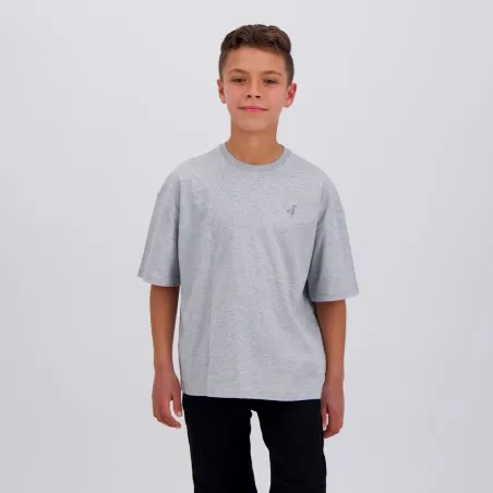 T-shirt oversized garçon manches courtes avec broderie - KONTAKT