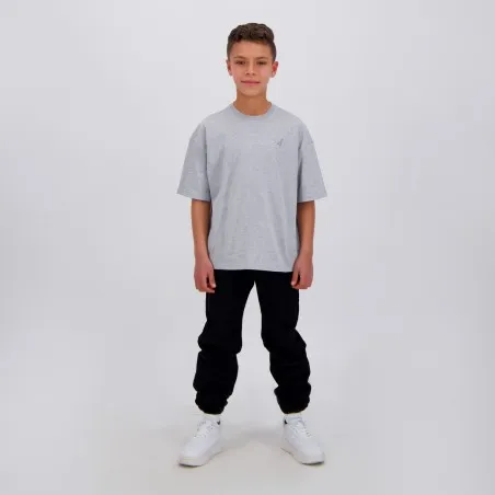 T-shirt oversized garçon manches courtes avec broderie - KONTAKT