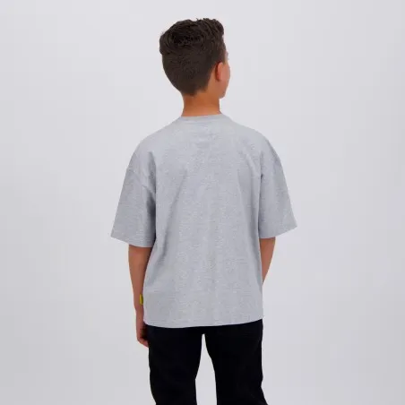T-shirt oversized garçon manches courtes avec broderie - KONTAKT