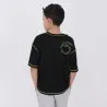 T-shirt oversized garçon manches courtes avec coutures contrastes WELCOME TO PARADISE - KONTAKT