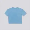 T-shirt oversized garçon manches courtes délavé avec flamant rose - KONTAKT