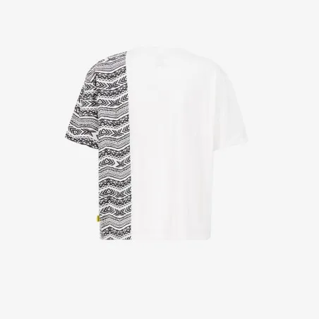 T-shirt oversized garçon manches courtes IMPRIME FORMES TEPSI - KONTAKT