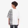 T-shirt oversized garçon manches courtes IMPRIME FORMES TEPSI - KONTAKT