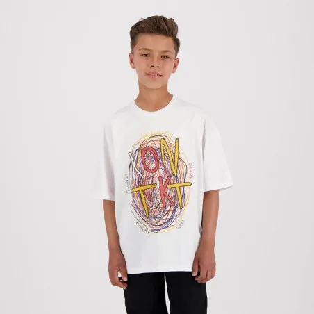 T-shirt oversized garçon manches courtes KONTAKT - KONTAKT