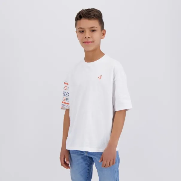 T-shirt oversized garçon manches courtes L'ENVERS DU MARGOUM - KONTAKT