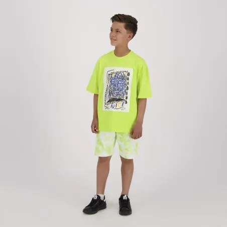T-shirt oversized garçon manches courtes LOOK NICE - KONTAKT