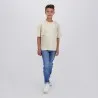 T-shirt oversized garçon manches courtes LOSANGE MARGOUM - KONTAKT