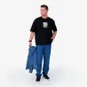 T-shirt oversized homme manches courtes - KONTAKT